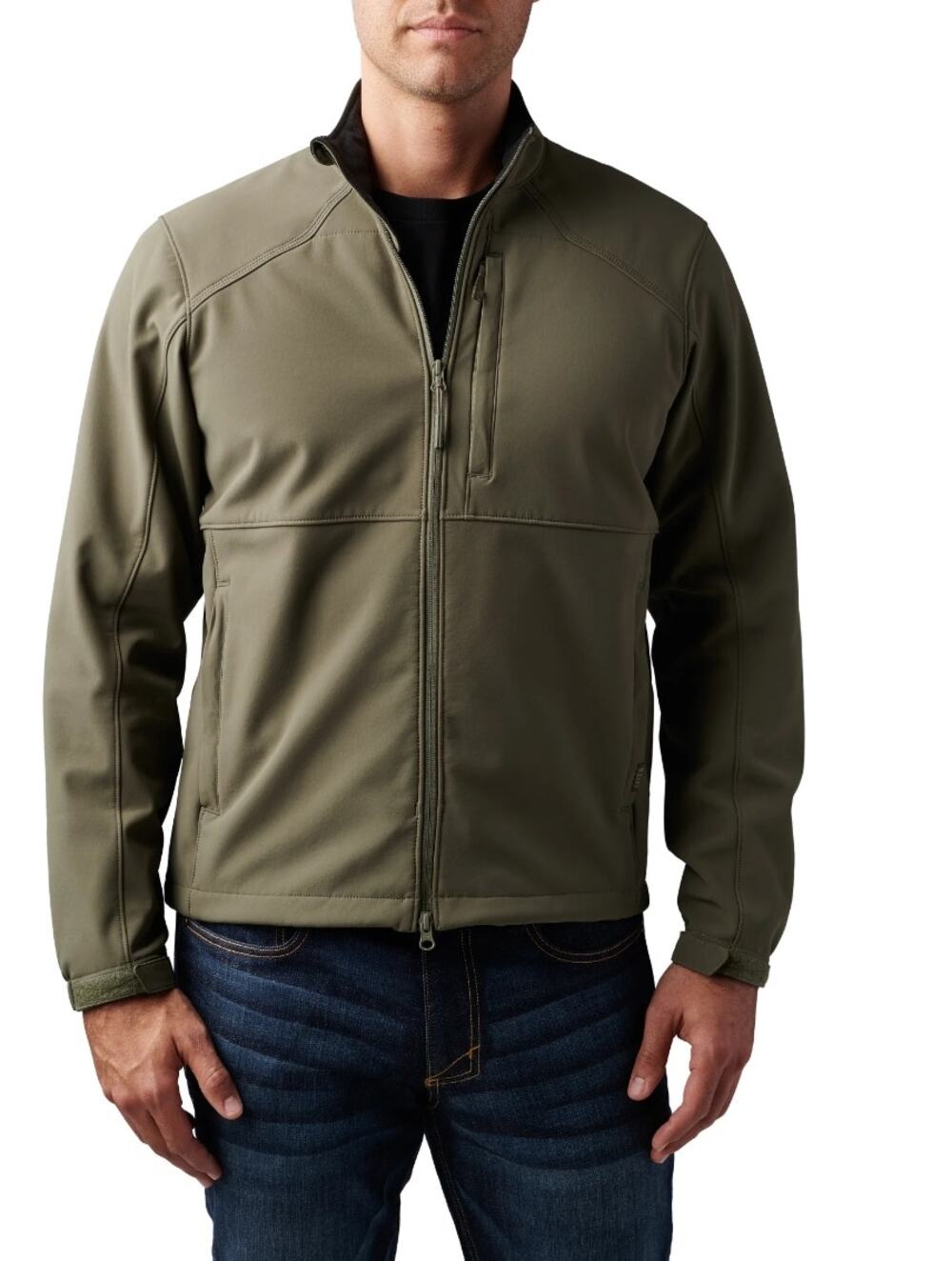 M1275)5.11 Tactical 2XL Men Nevada Ranger Green Soft Shell Hunting Jacket #78035